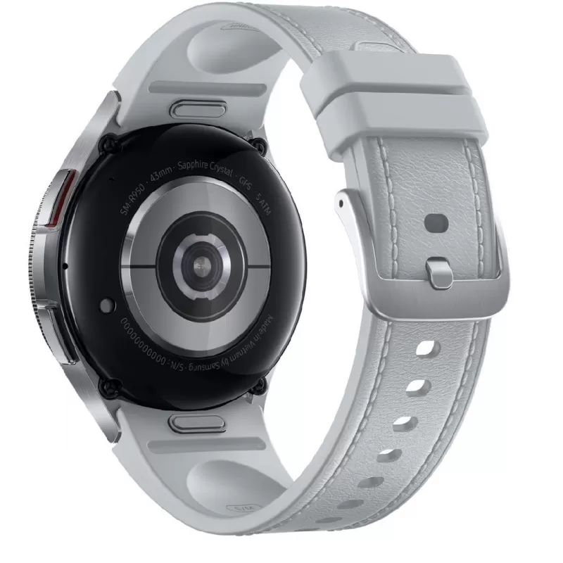 Reloj Smart Samsung Galaxy Watch6 Classic SM-R950N 43mm Silver (Homologado) - Deslacrado