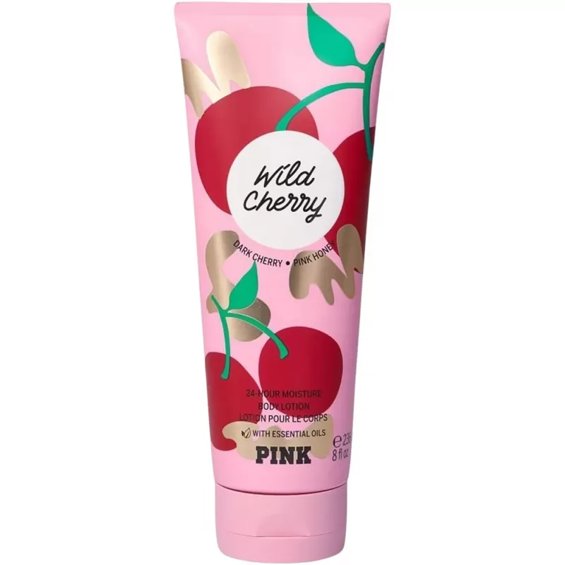 Body Lotion Victoria's Secret PINK Wild Cherry - 236ml