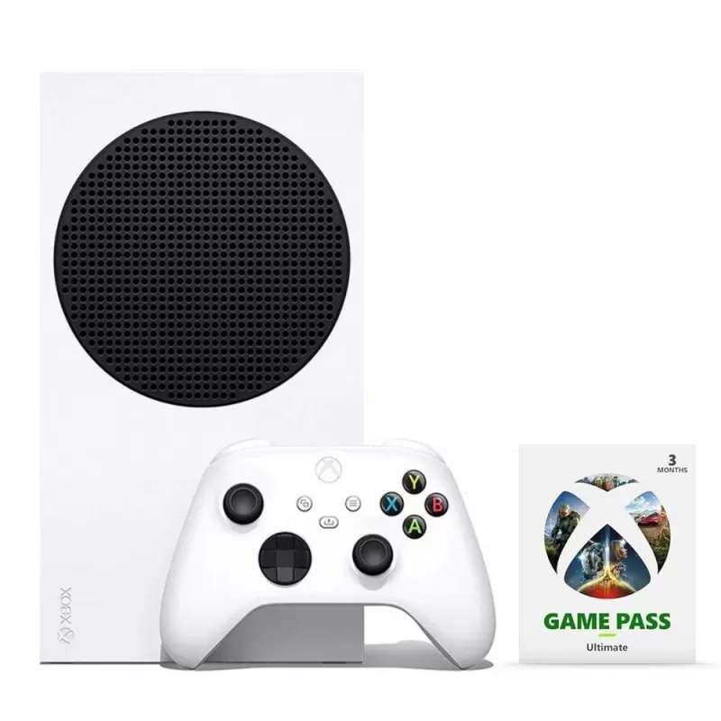 Consola Microsoft Xbox Series S Digital 1883 512GB SSD Robot White + Gamepass 3 Meses