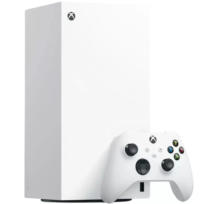 Consola Microsoft Xbox Series X Digital 1882 4K 1TB SSD Robot White Japonés (Caja Fea)