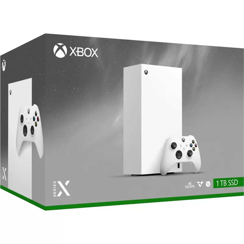 Consola Microsoft Xbox Series X Digital 1882 4K 1TB SSD Robot White Japonés (Caja Fea)