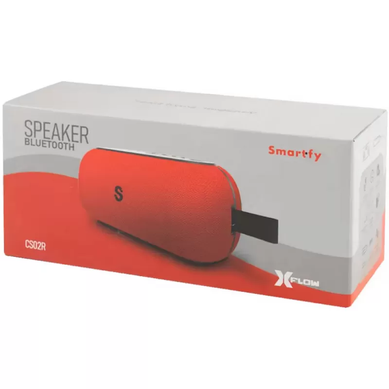 Speaker Smartfy Xflow CS02R Bluetooth - Red