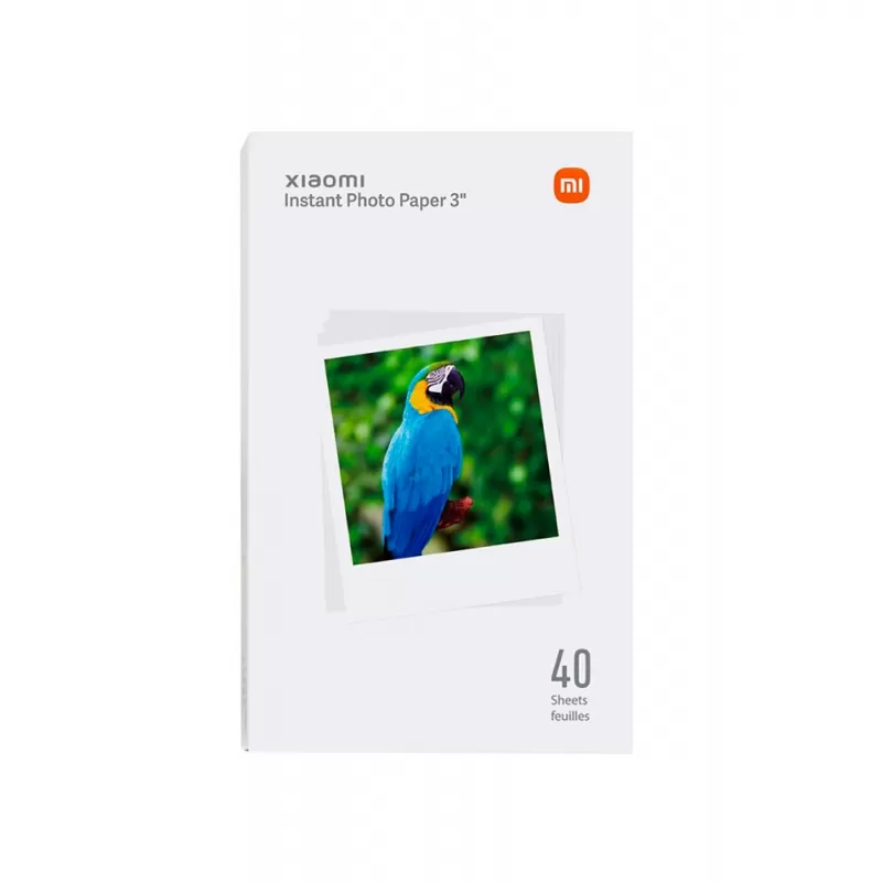 Papel Fotográfico Xiaomi Instant Photo Paper SD30 BHR6756GL - 40 Unidades