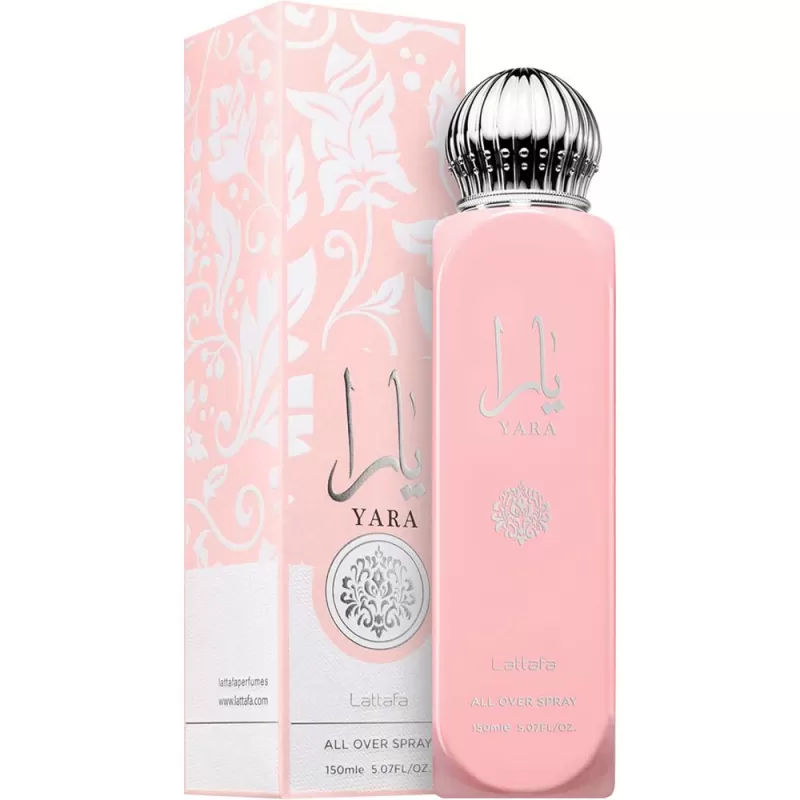 Spray Corporal y Capilar Lattafa Yara Femenino - 150mL