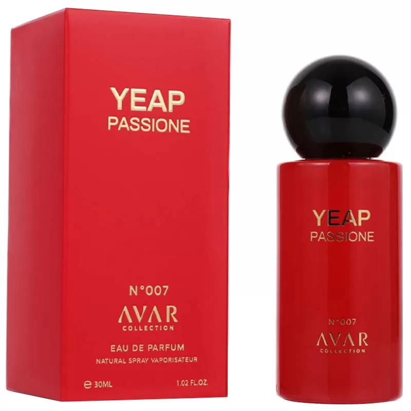 Perfume Avar Collection N° 007 Yeap Passione EDP Femenino - 30mL