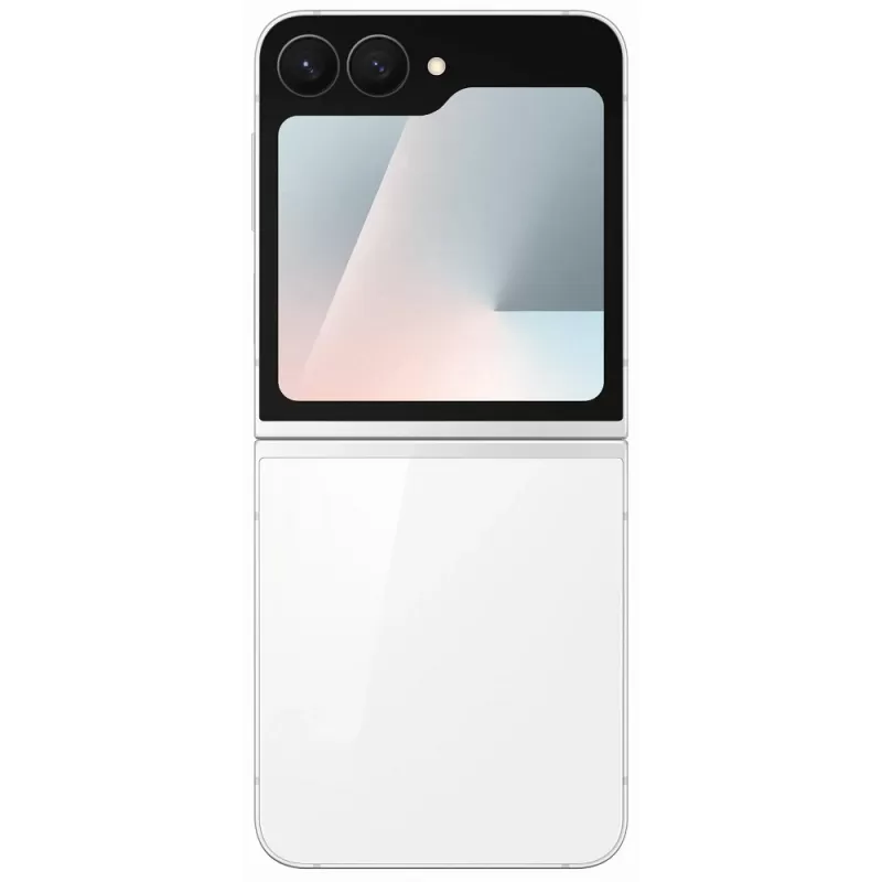 Smartphone Samsung Galaxy Z Flip7 FE SM-F761B SS 5G 6.7" 8/256GB - White