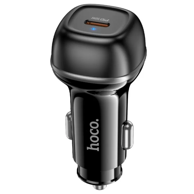 Cargador Vehicular Hoco Z58 30W USB-C - Black