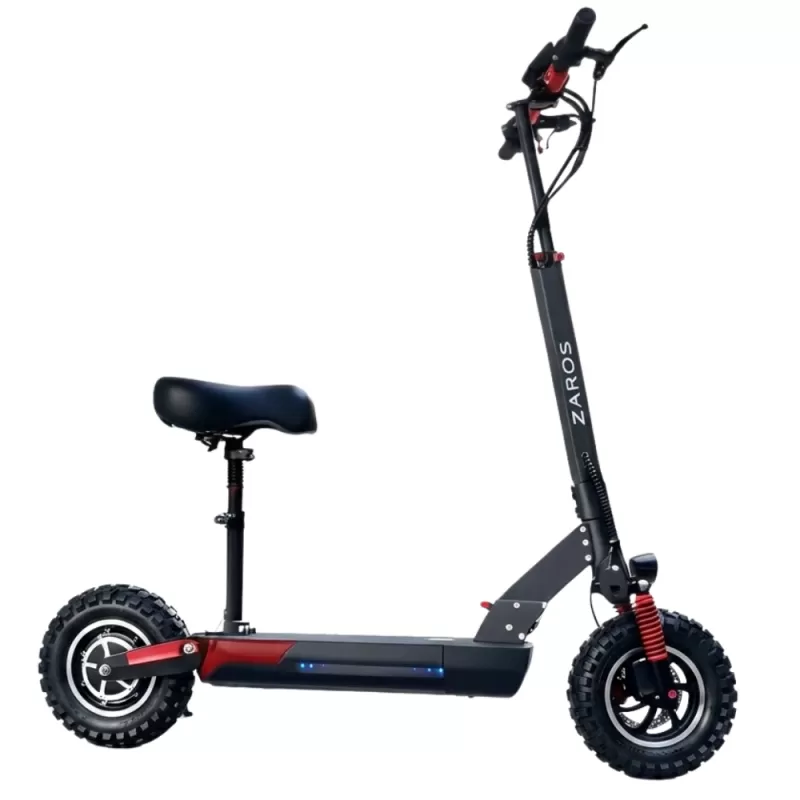 Patineta Eléctrica Zaros M4 Pro 32Km/h 10" 800W - Black