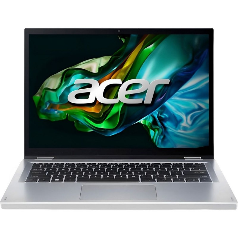 Notebook Acer Aspire 3 Spin 14 A3SP14-31PT-38YA 14" Touch Intel Core I3-N305 8/256GB W11H - Pure Silver