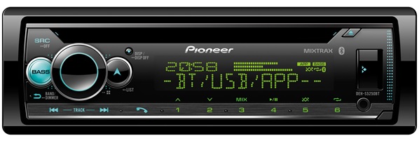 Toca CD Pioneer DEH-S5250BT Bluetooth Smart Sync